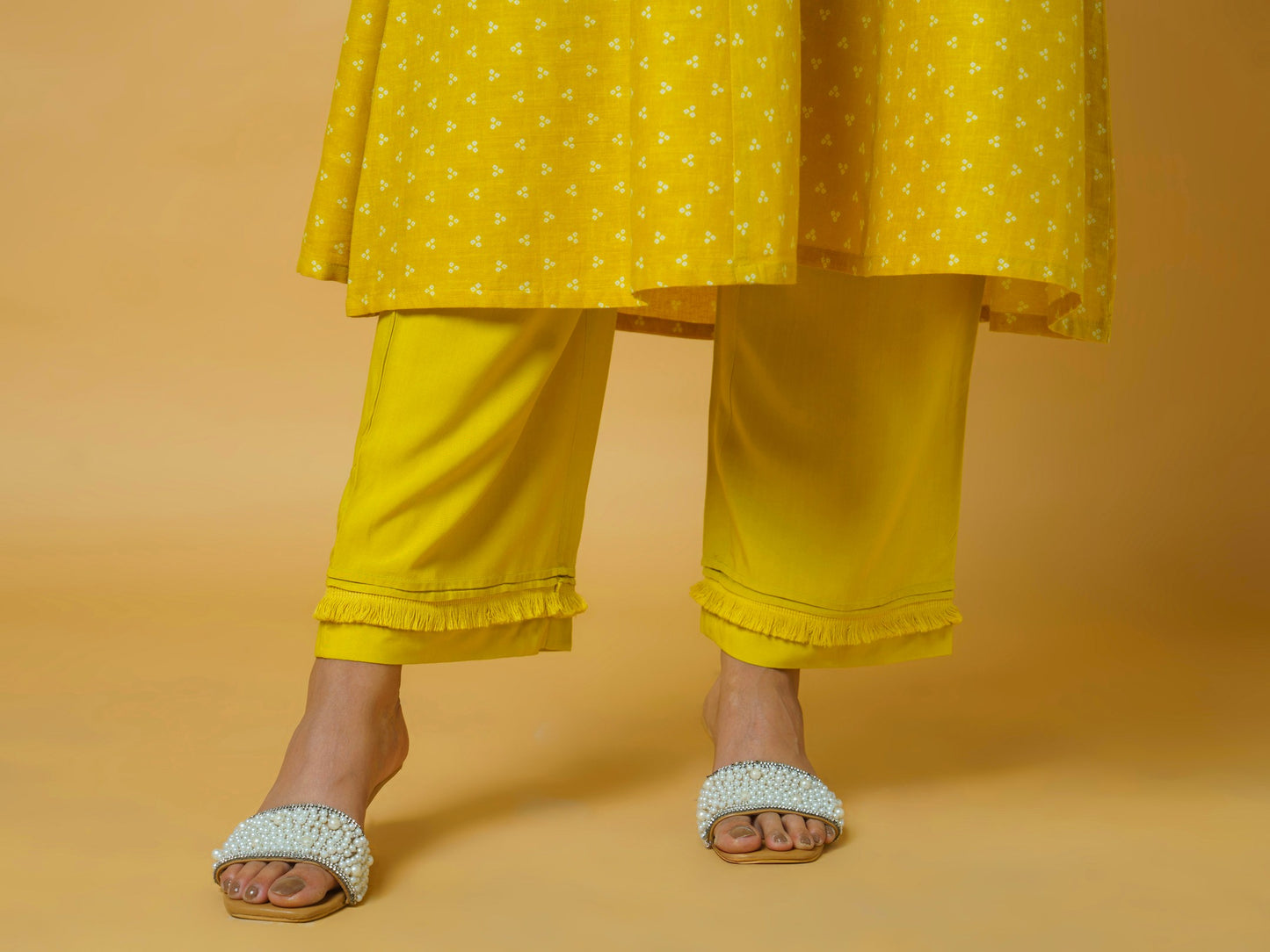 Bandhej Breeze Cotton Kurta Set