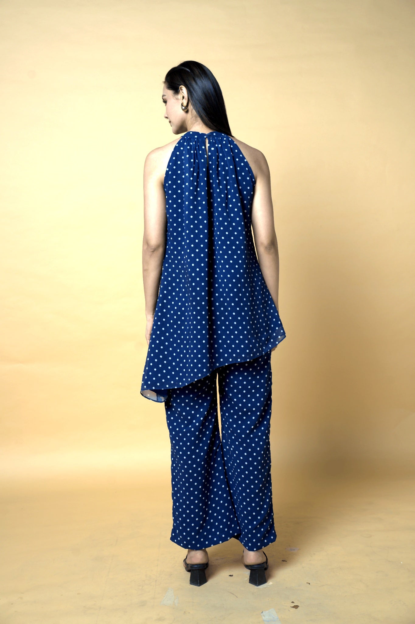 Blue Polka Dot Co-ord Set