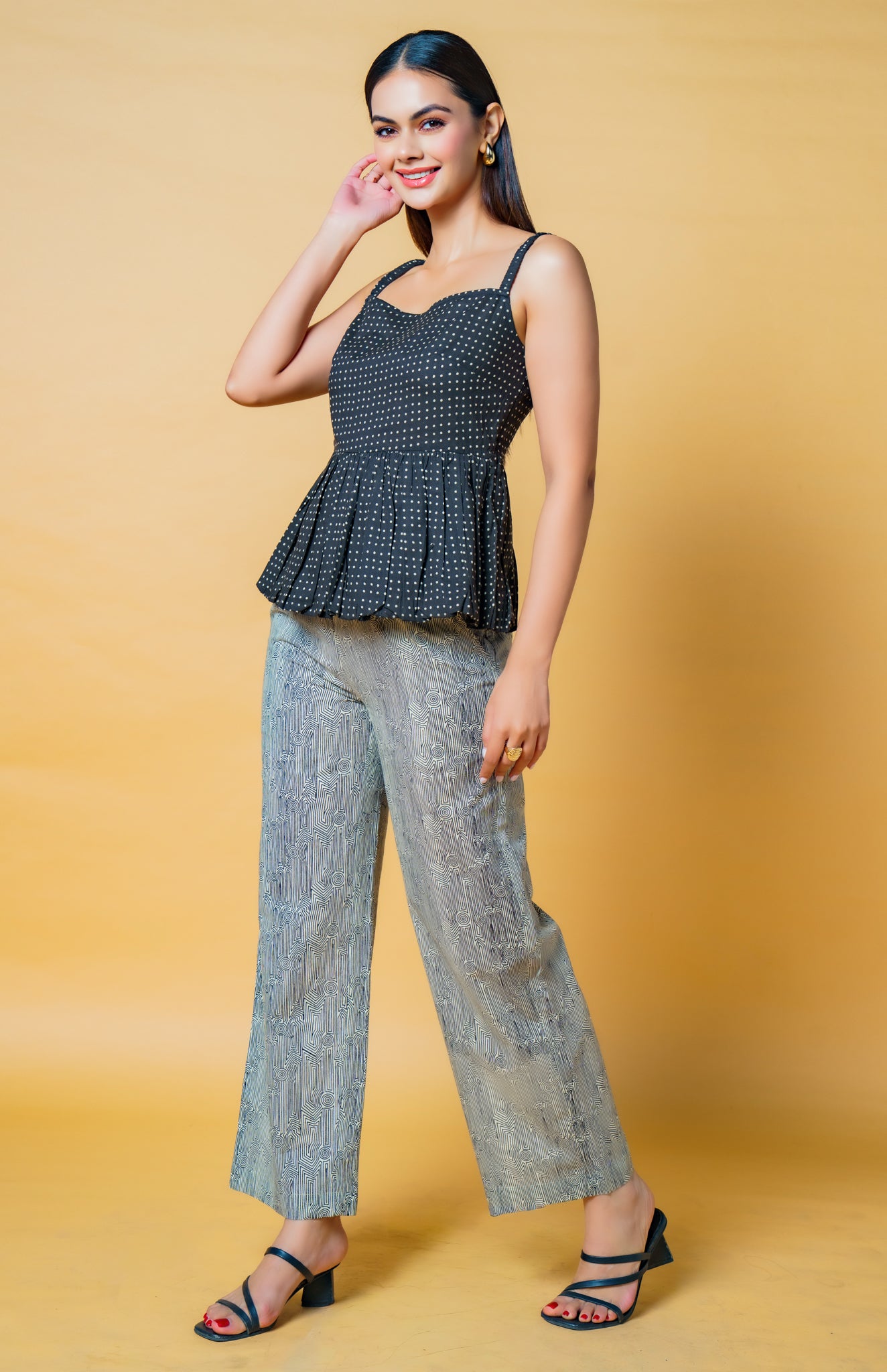Cheeku Abstract Cotton Co-ord Set