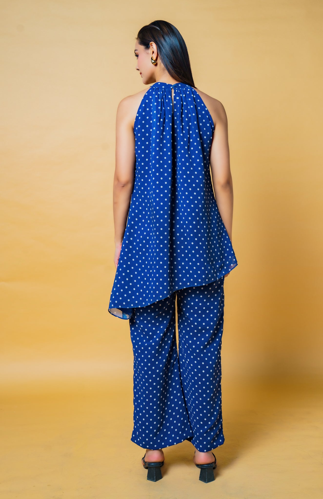 Blue Polka Dot Co-ord Set