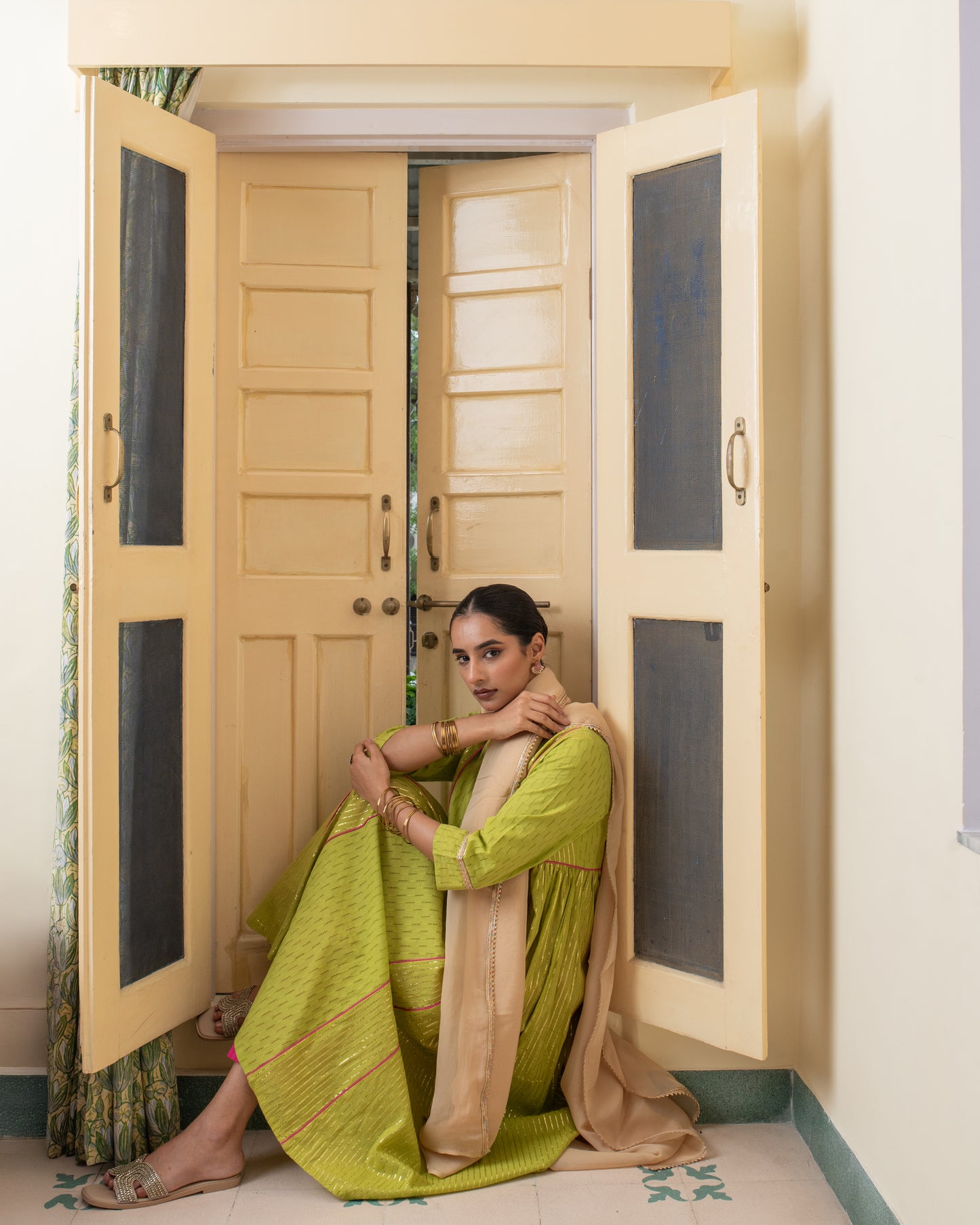 Green Suit Set