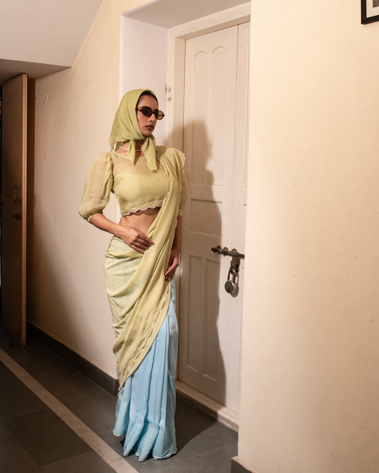 Sage & Mist Rooie Silk Saree