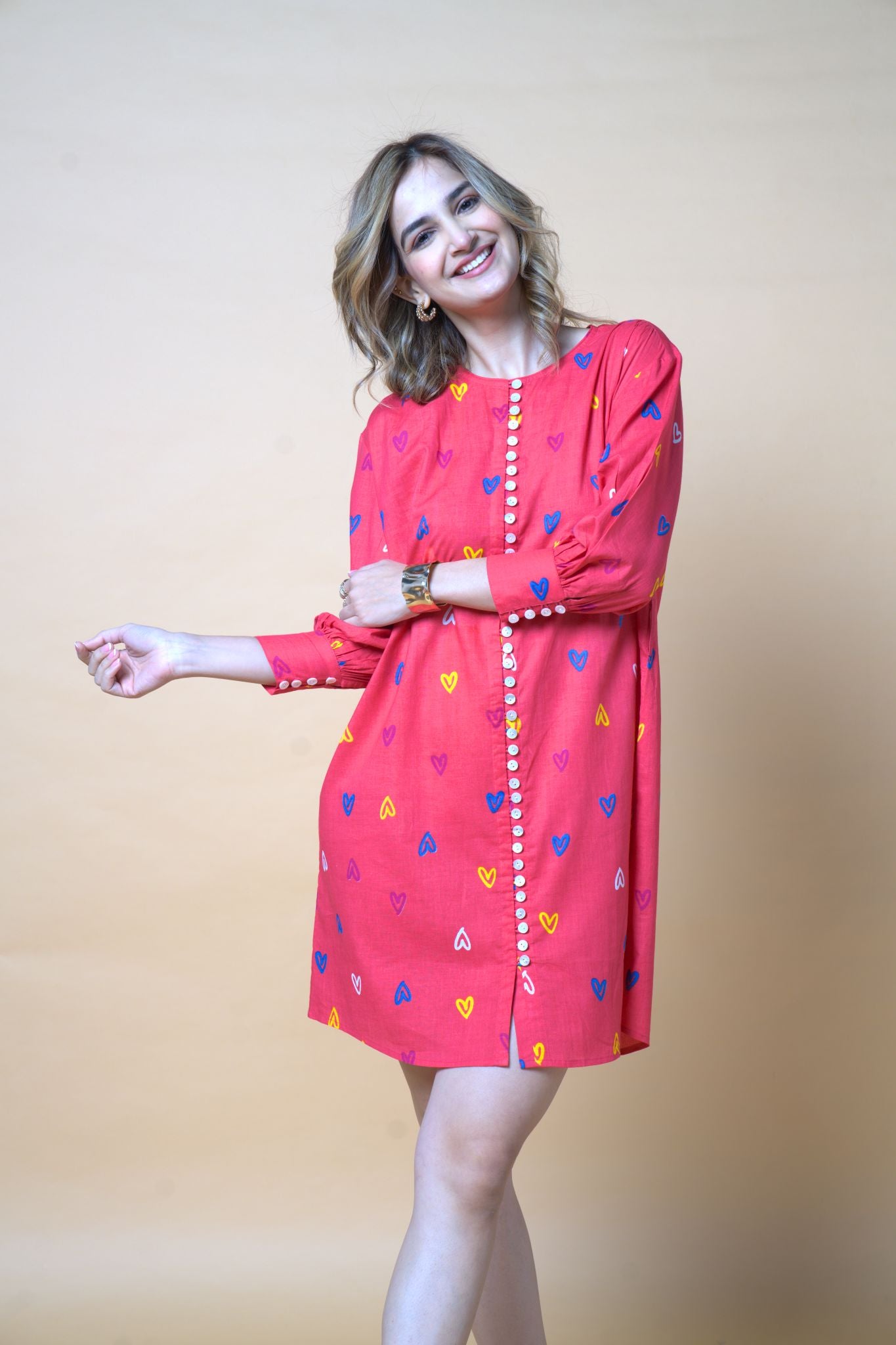 Hot Pink Sweetheart Dress