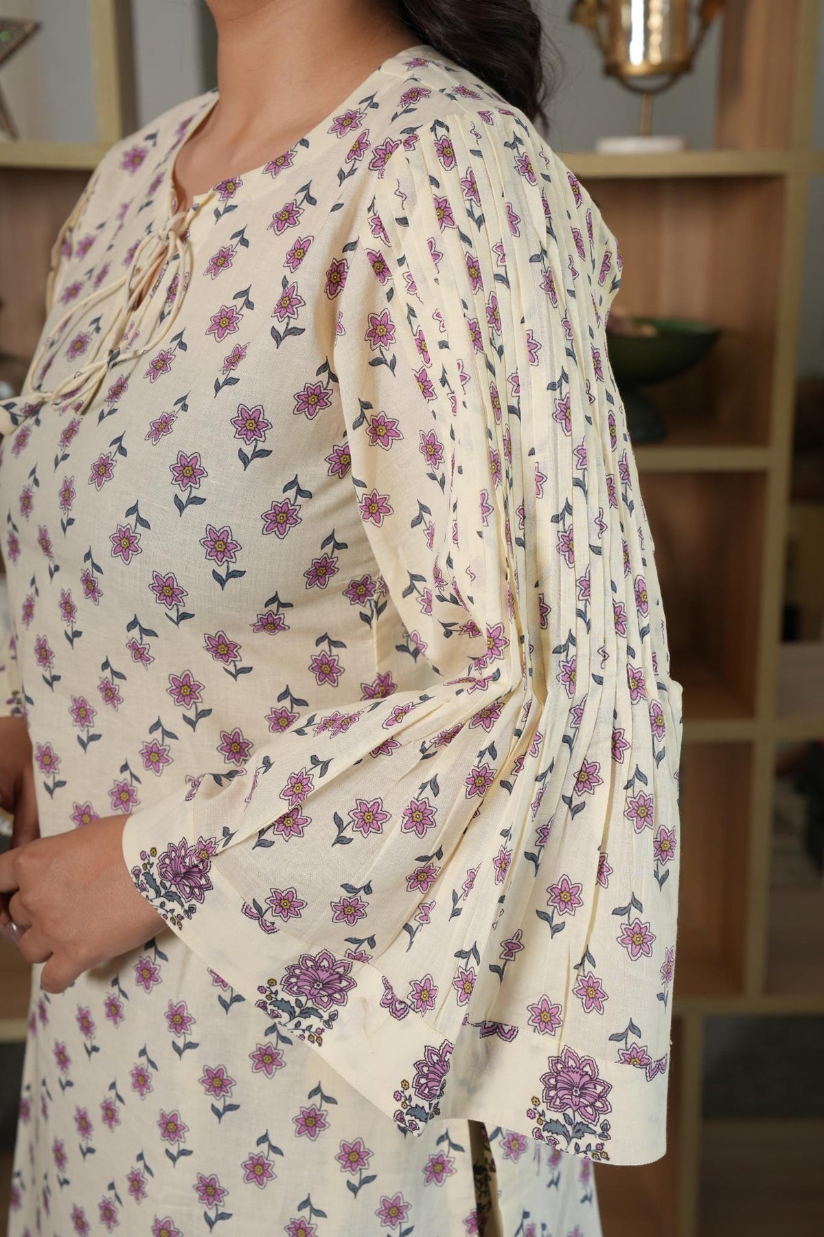 Ivory Floral Co-ord Set