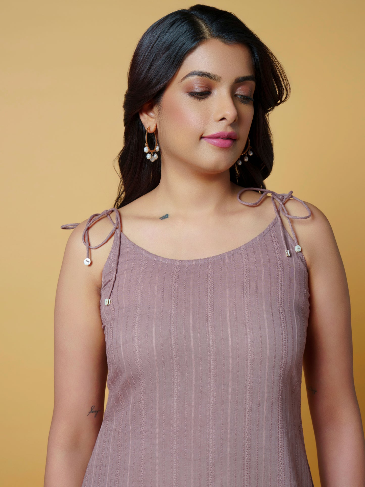 Chocolate Mousse Kurta Set