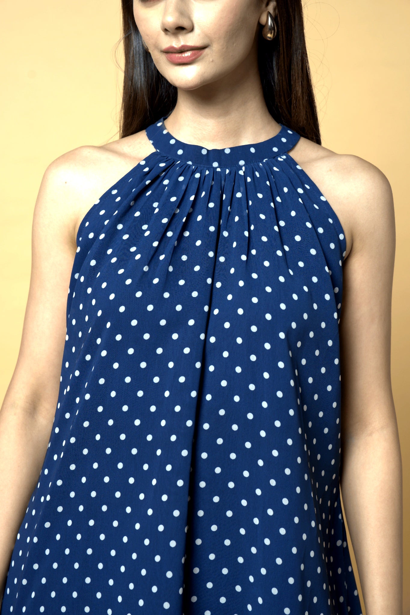 Blue Polka Dot Co-ord Set