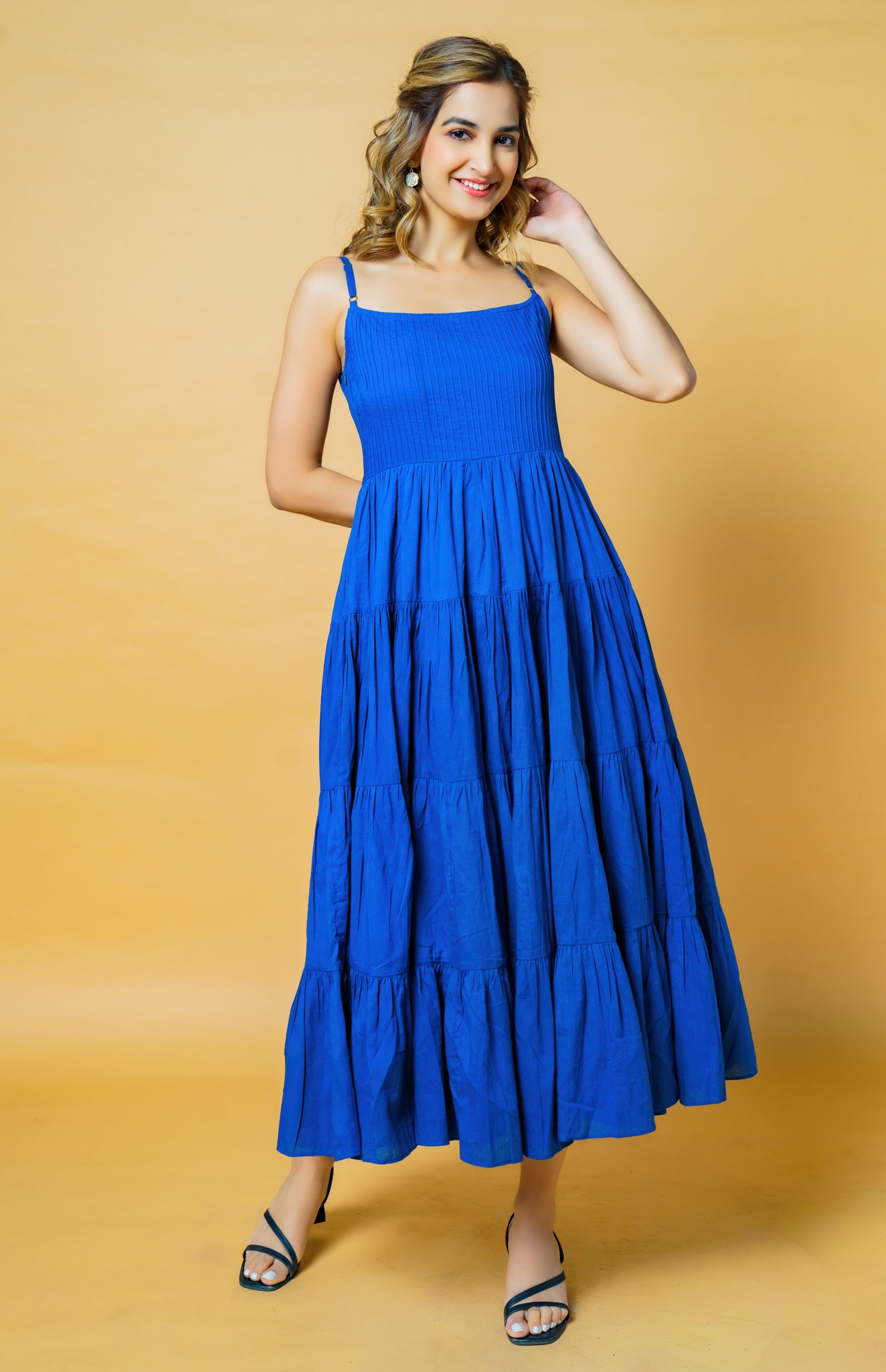 Flair Blue Dress