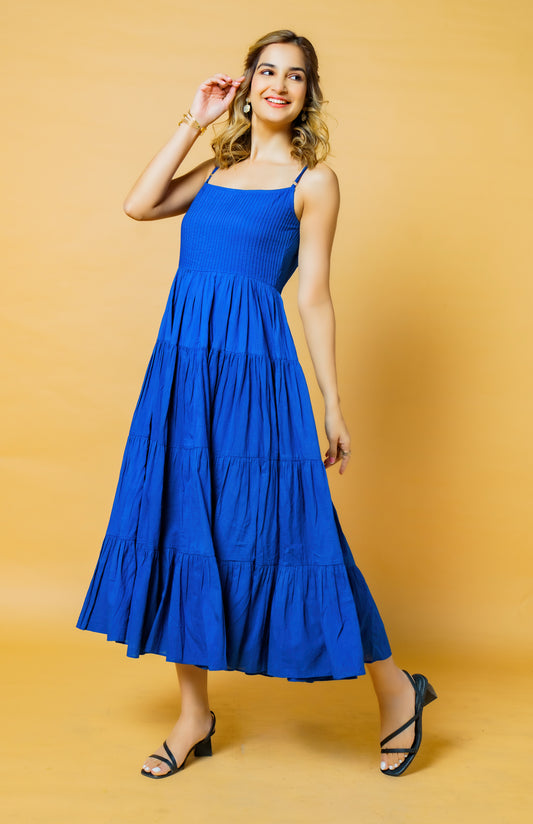 Flair Blue Dress
