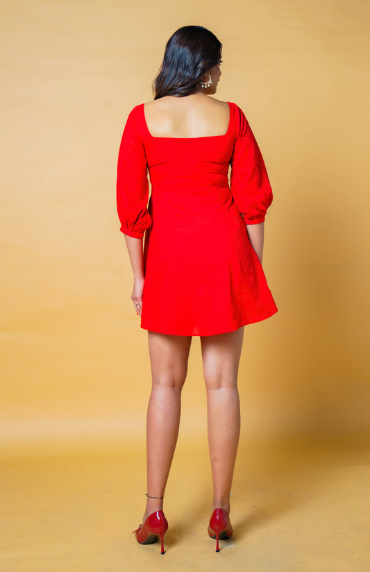 Red Short Dress
