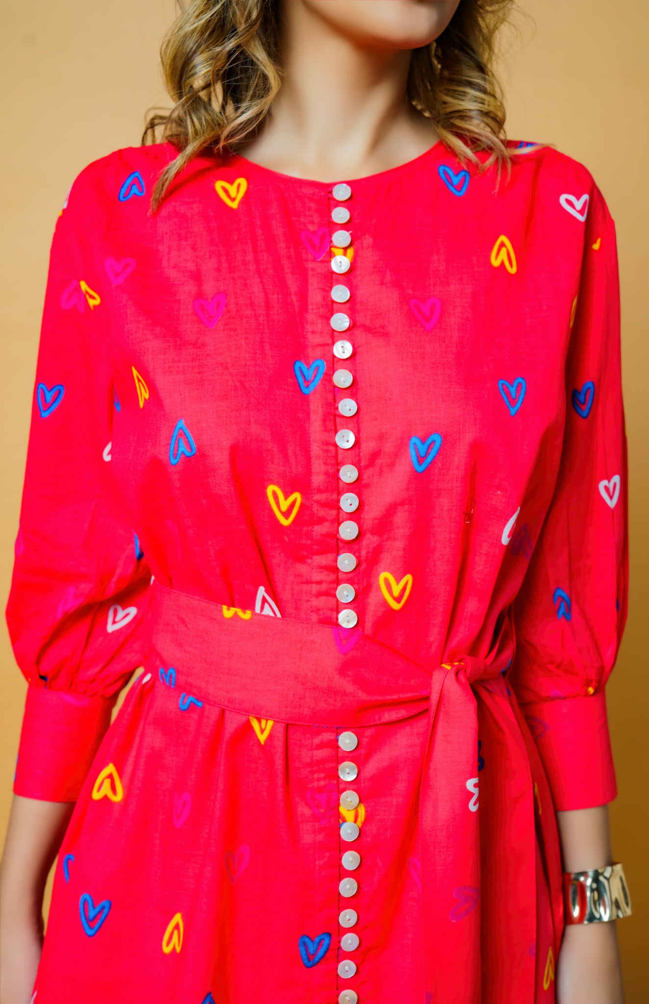 Hot Pink Sweetheart Dress
