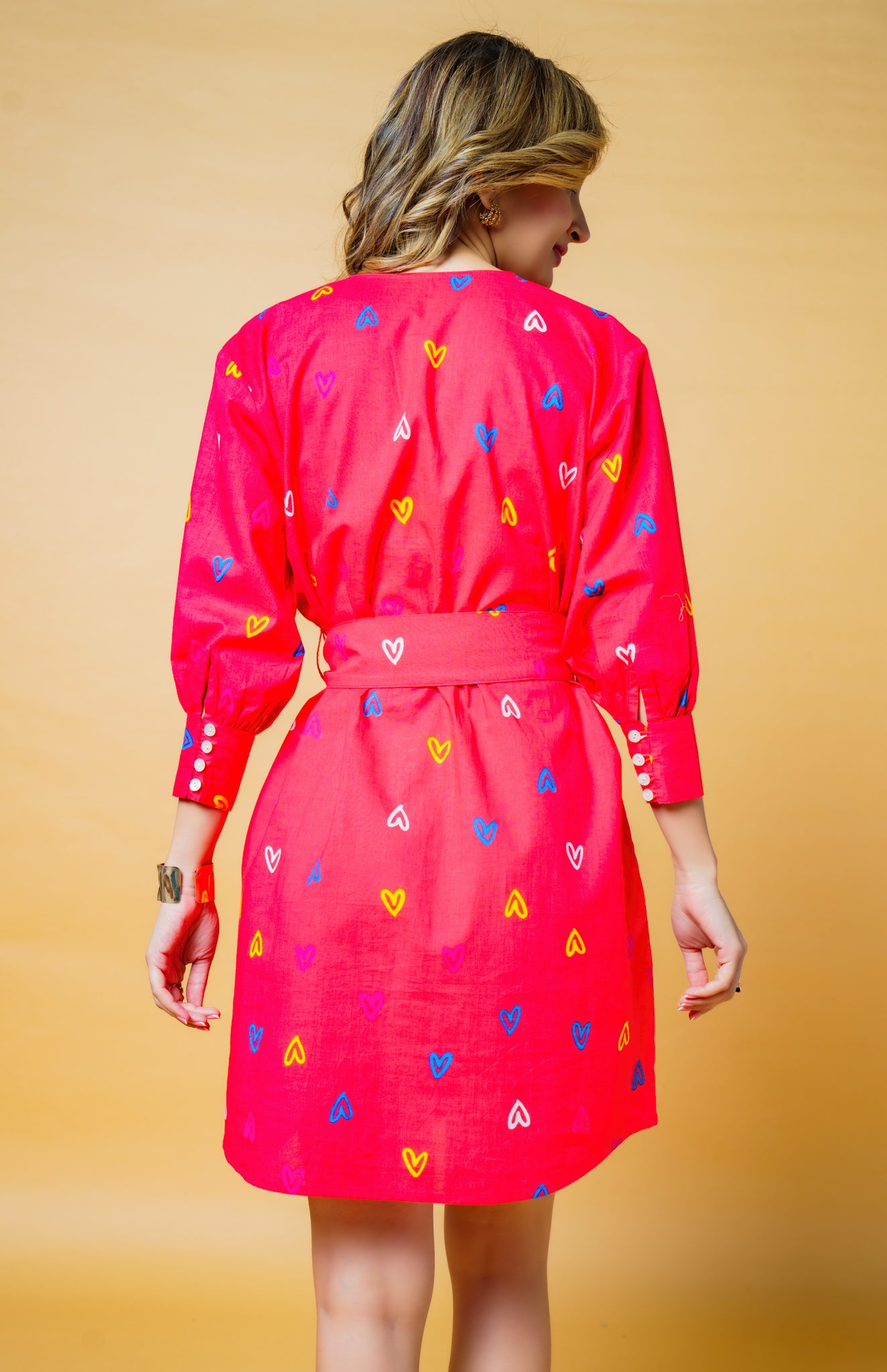 Hot Pink Sweetheart Dress