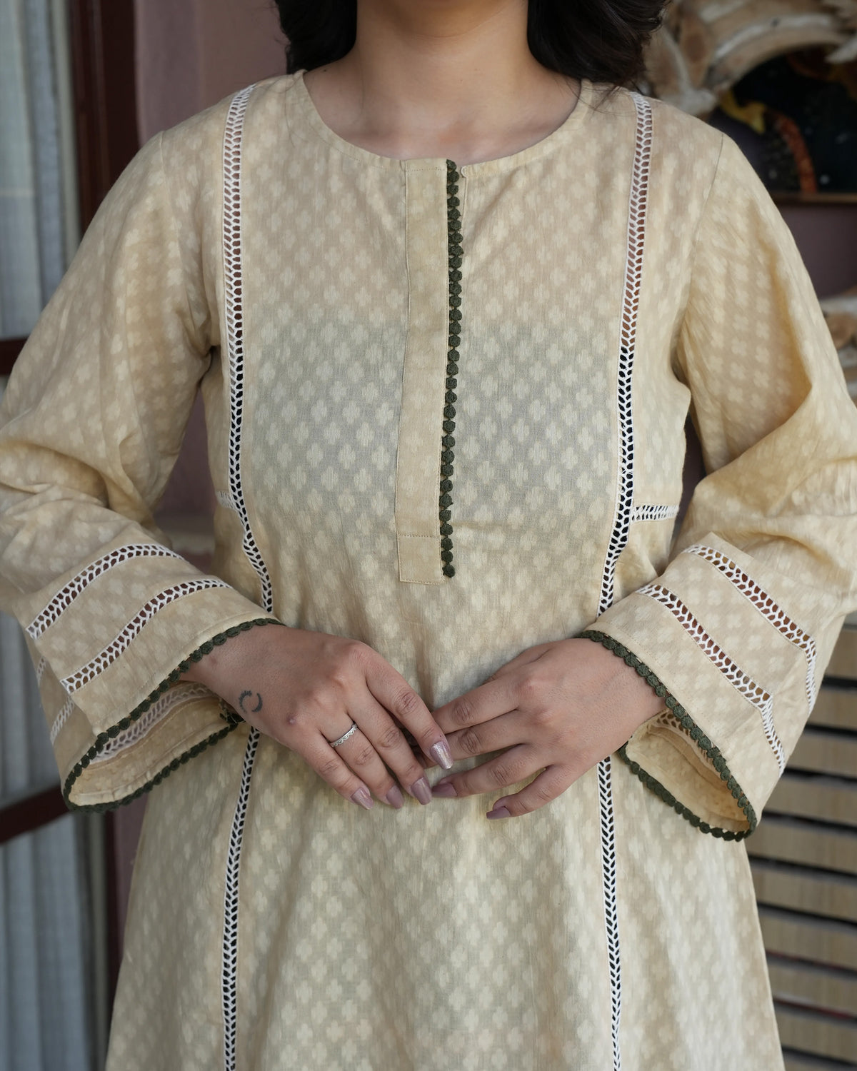 Beige Co-ord Set