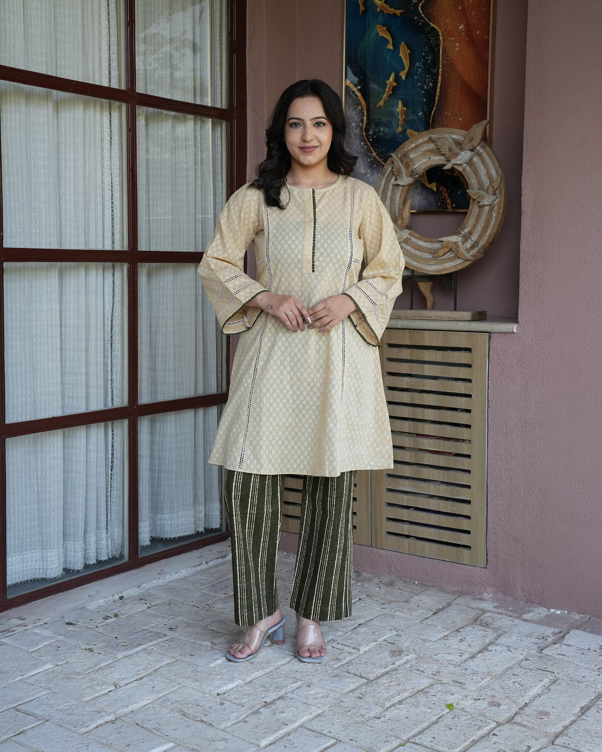 Beige Co-ord Set
