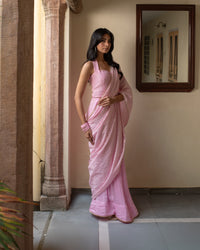 Blush Pink Saree