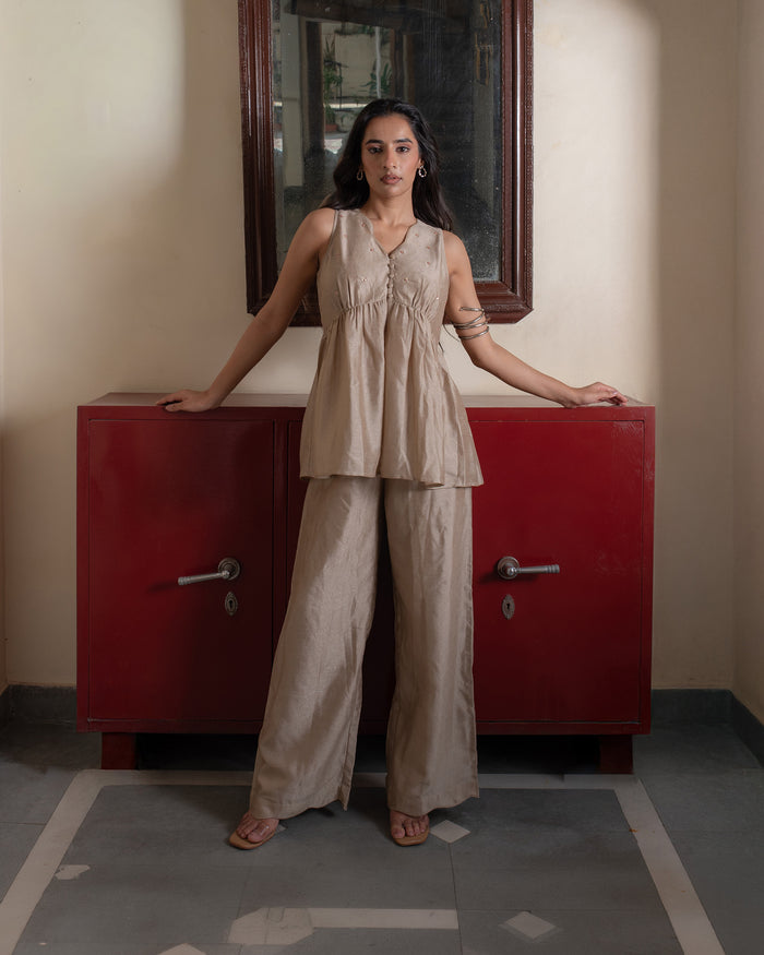 Champegne Gold Co-ord Set