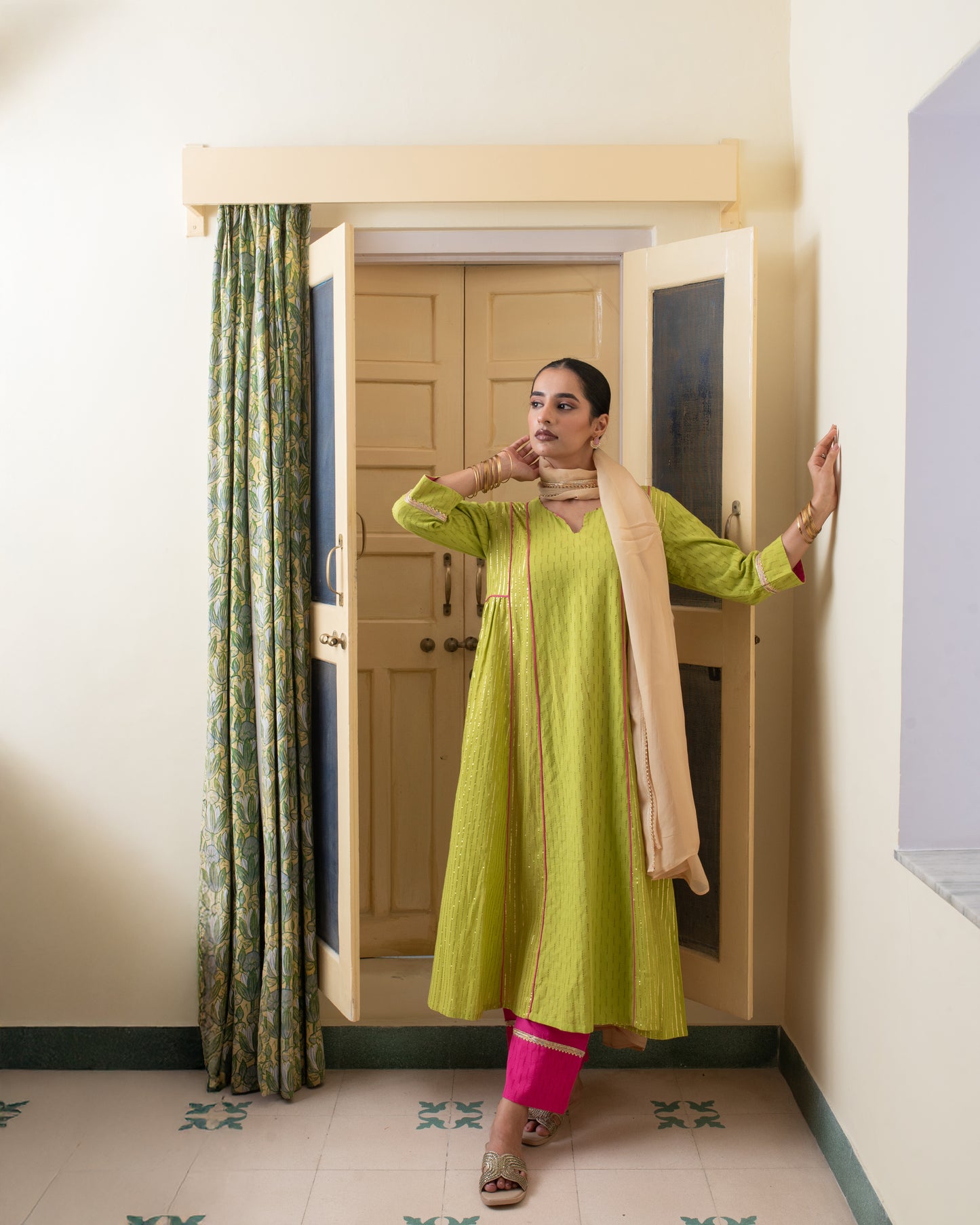 Green Suit Set