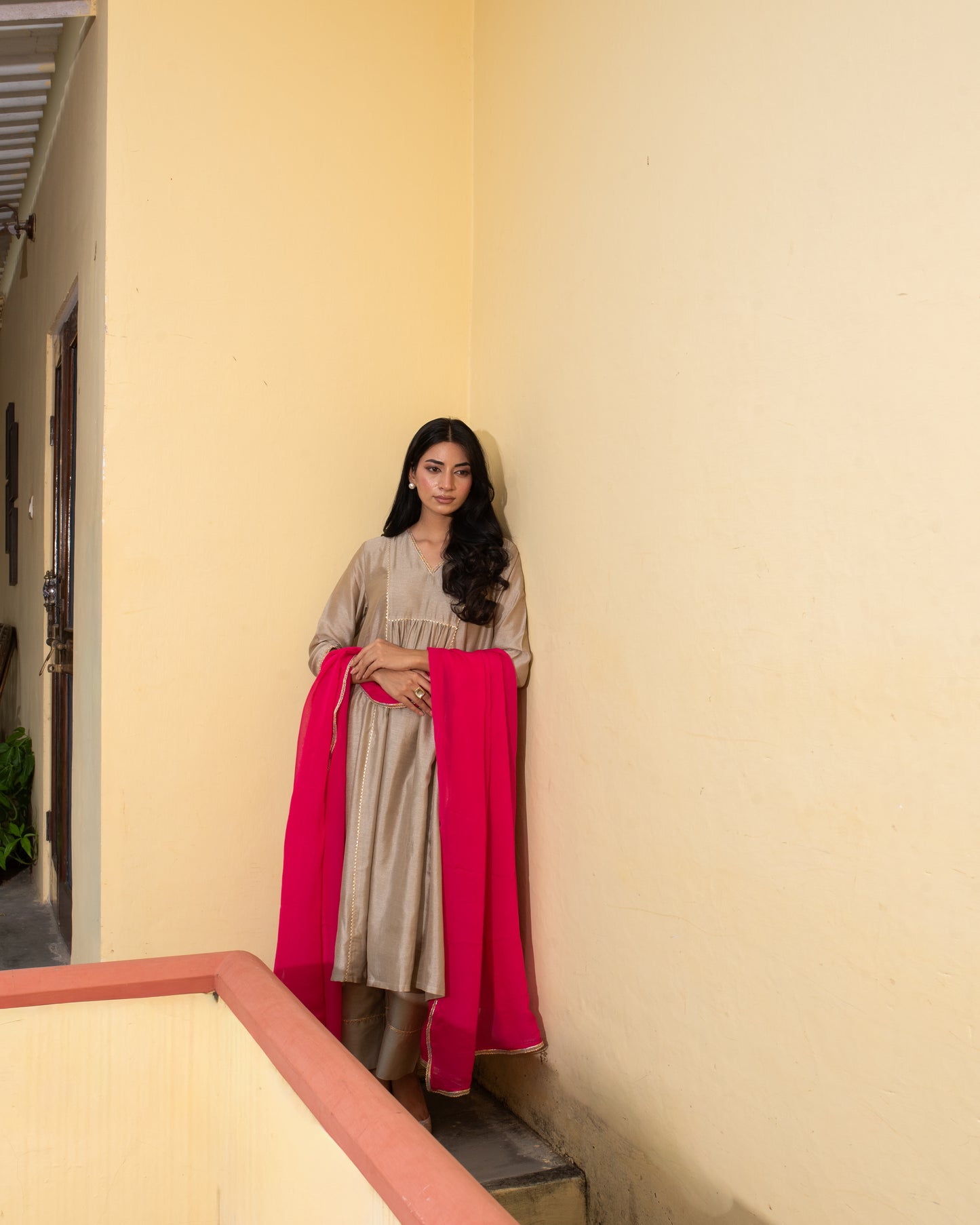 Champegne Gold Suit Set