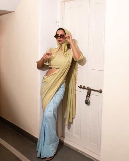 Sage & Mist Rooie Silk Saree