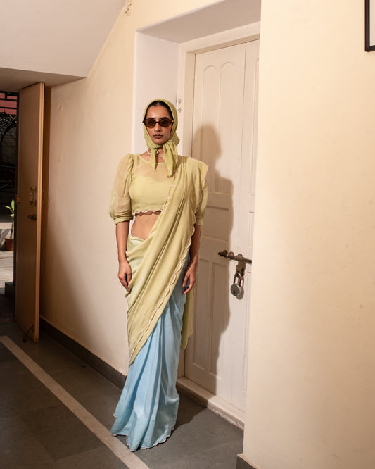 Sage & Mist Rooie Silk Saree