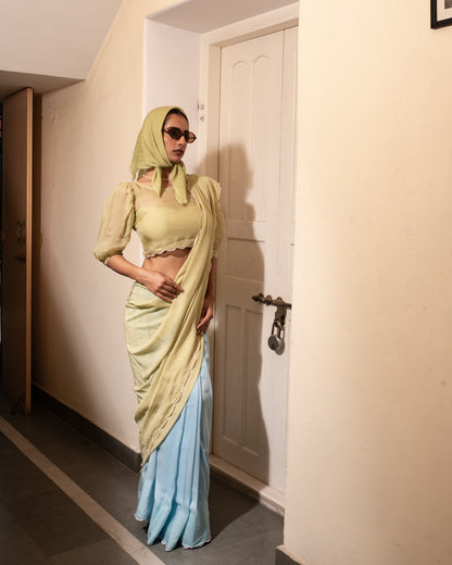 Sage & Mist Rooie Silk Saree