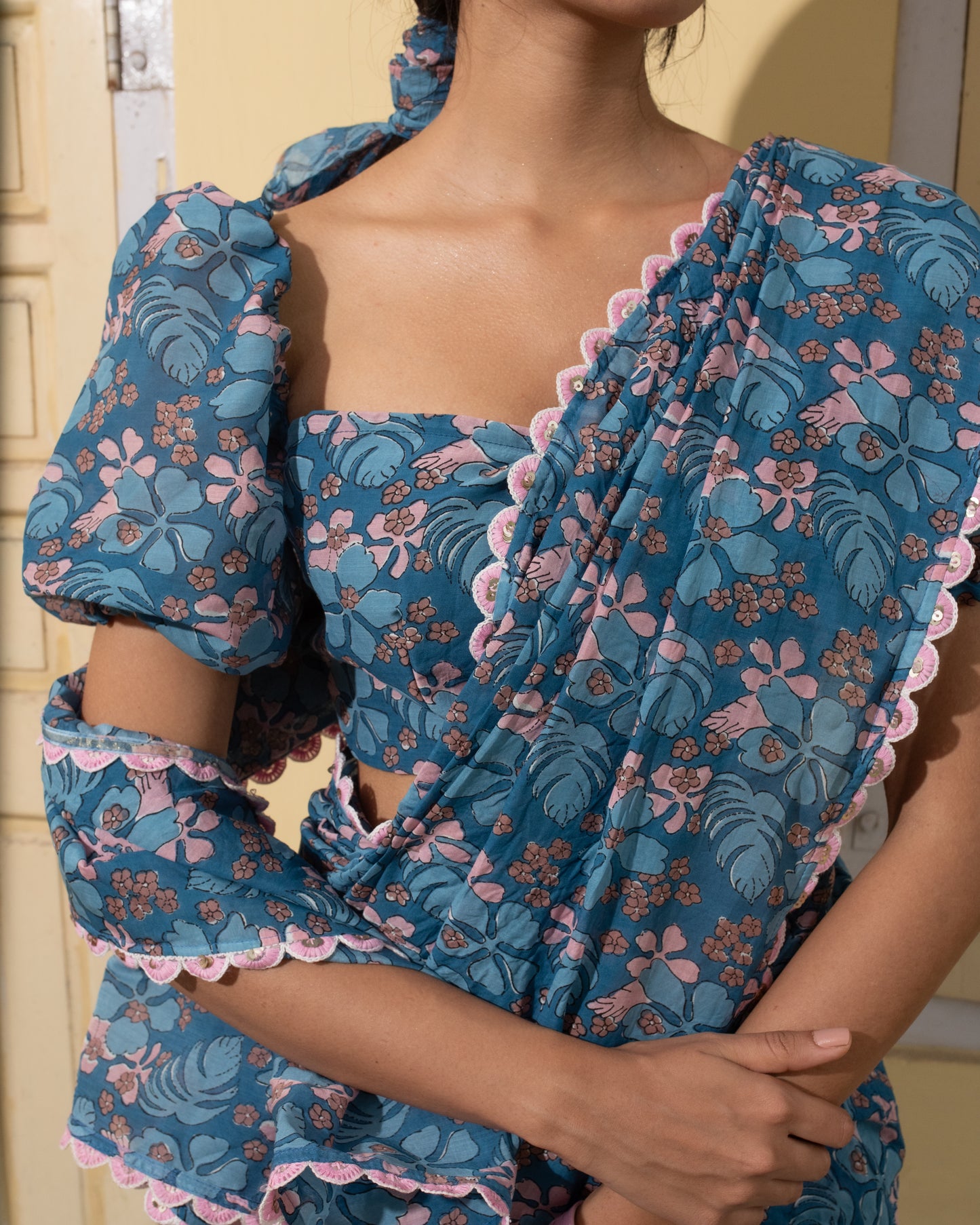 Bloom Muse Bember Modal Saree