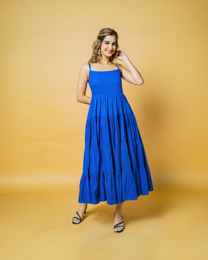 Flair Blue Dress