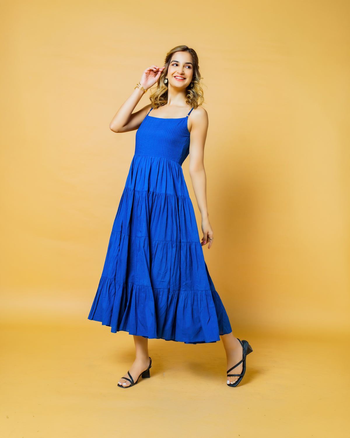 Flair Blue Dress