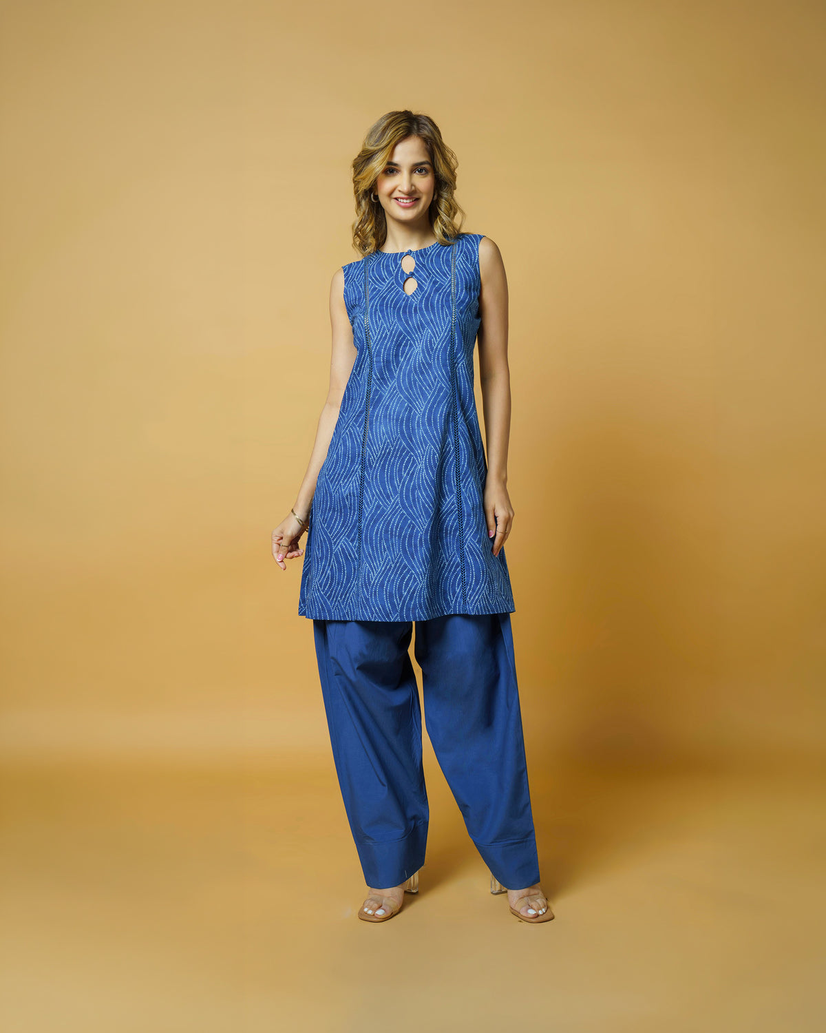 Indigo Co-ord Set