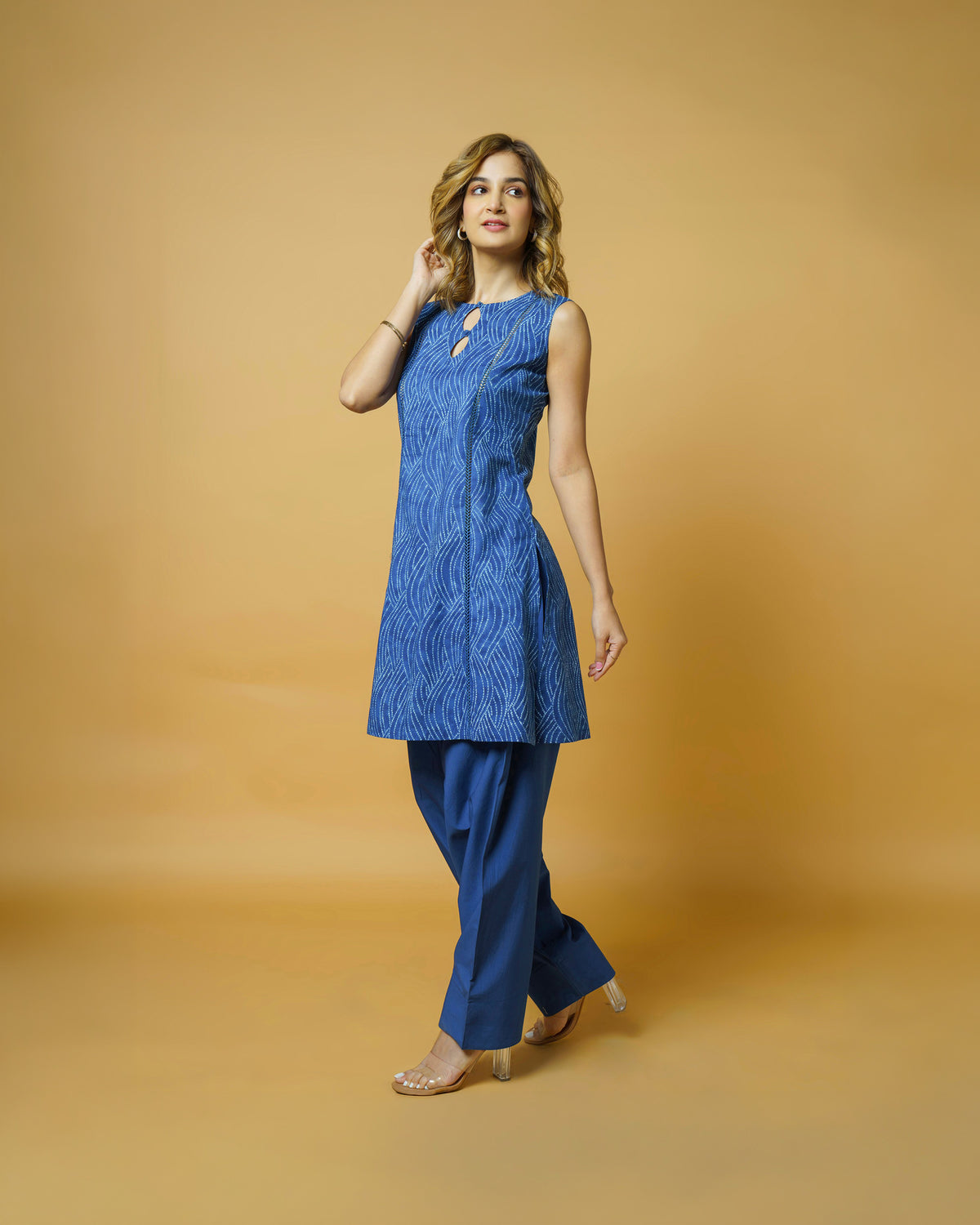 Indigo Co-ord Set