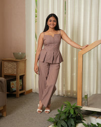 Chocolate Mousse Co-ord Set
