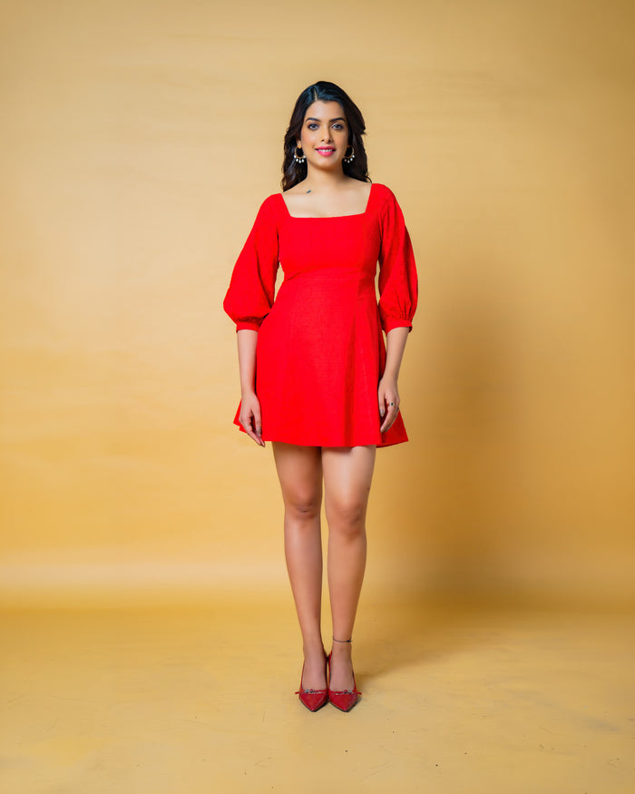 Red Short Dress