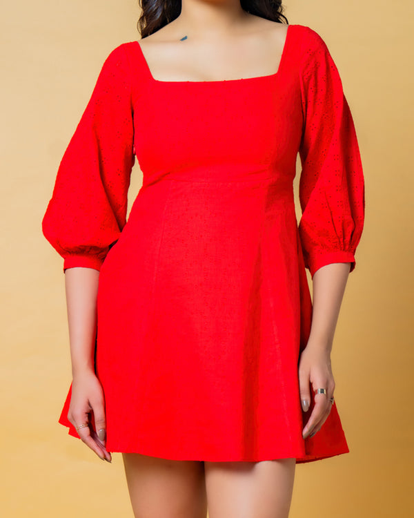 Red Short Dress