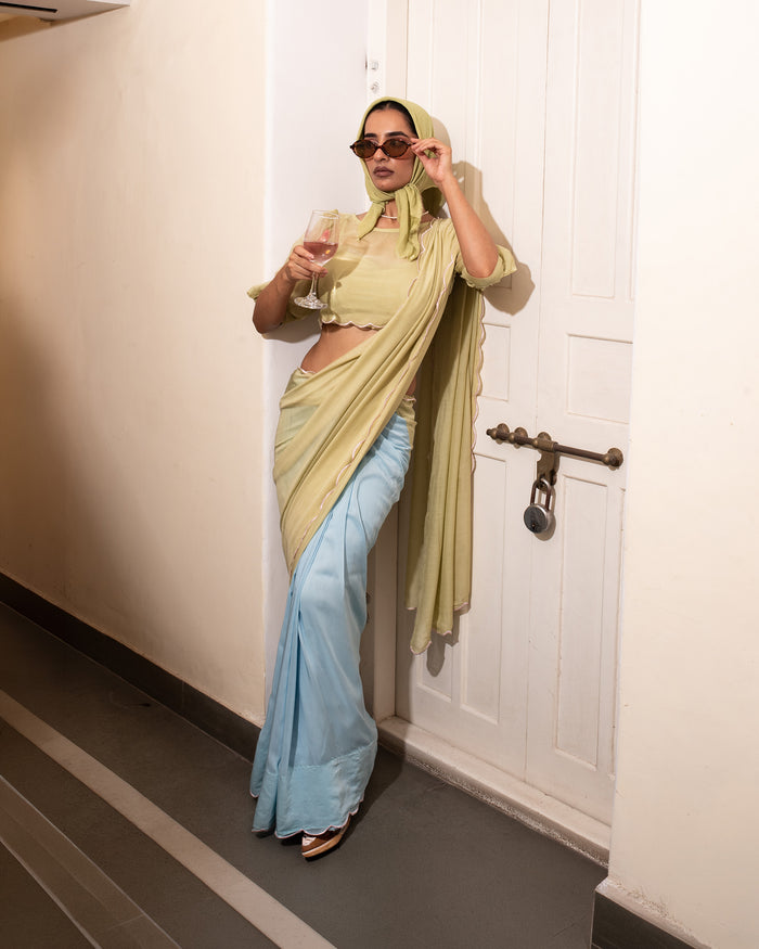 Sage & Mist Saree