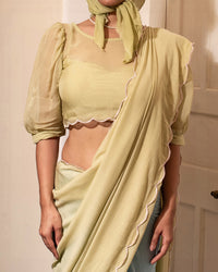 Sage & Mist Saree