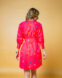 Hot Pink Sweetheart Dress