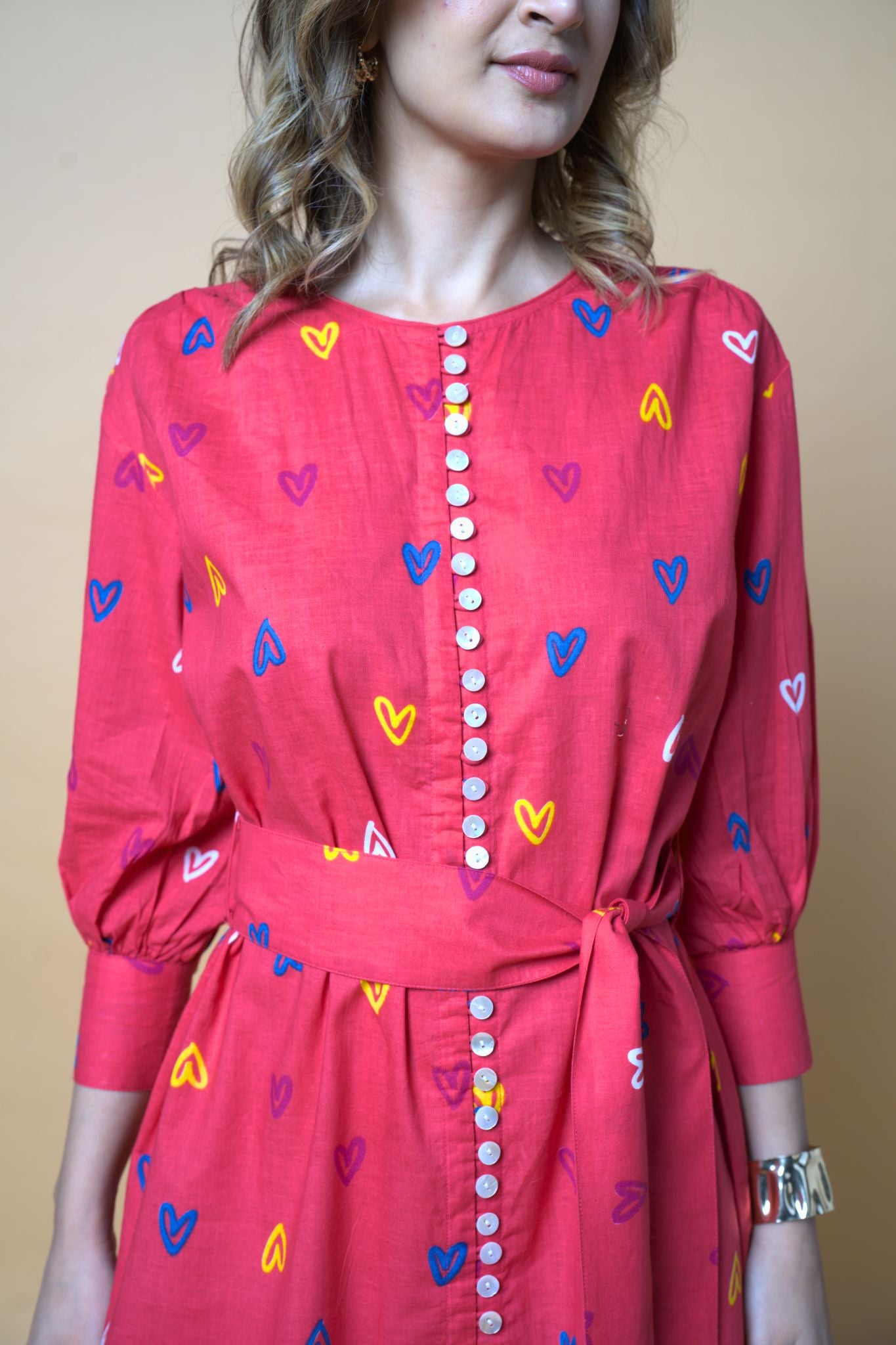 Hot Pink Sweetheart Dress
