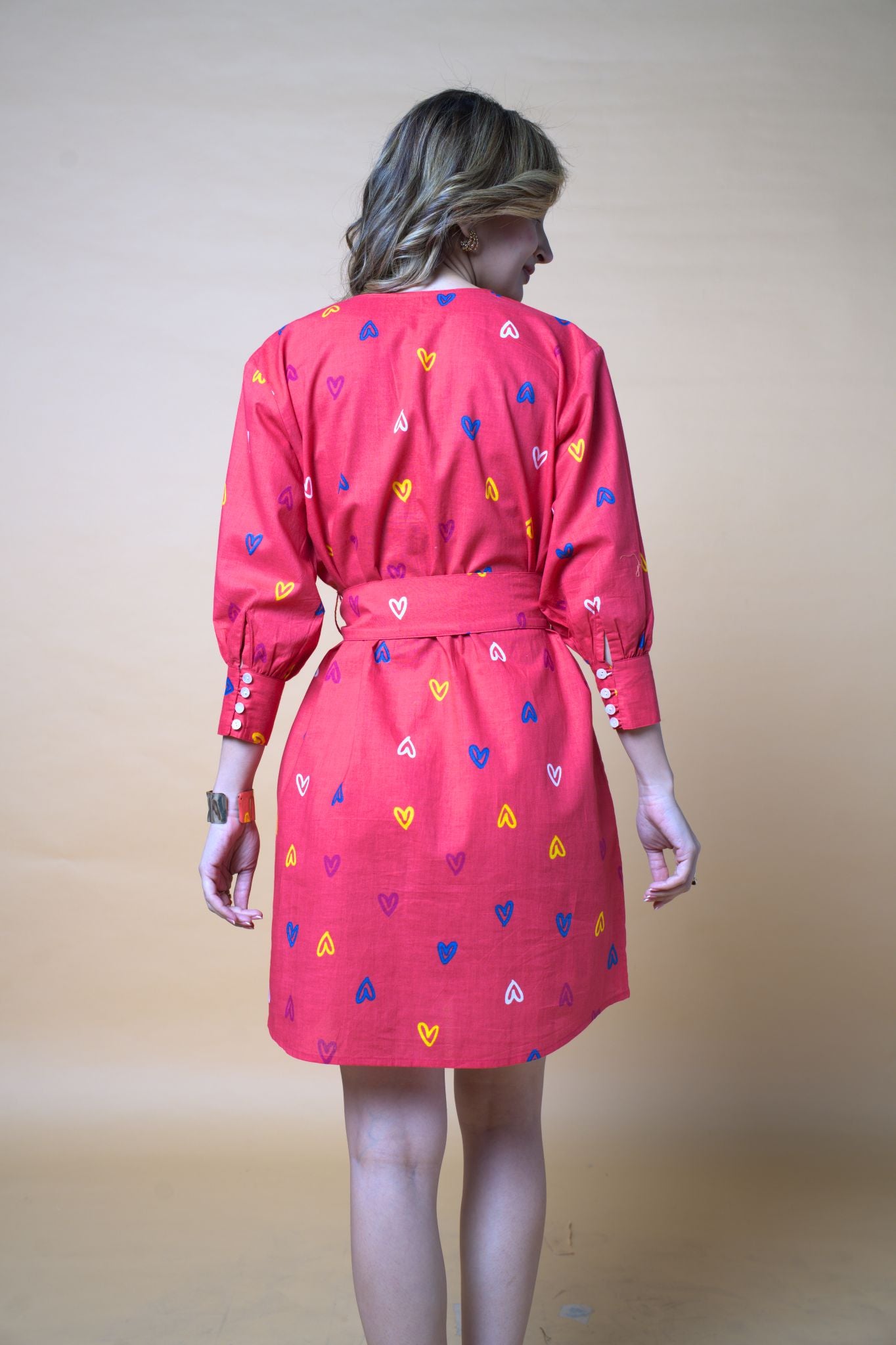 Hot Pink Sweetheart Dress