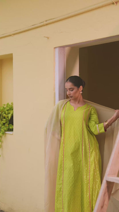 Green Suit Set