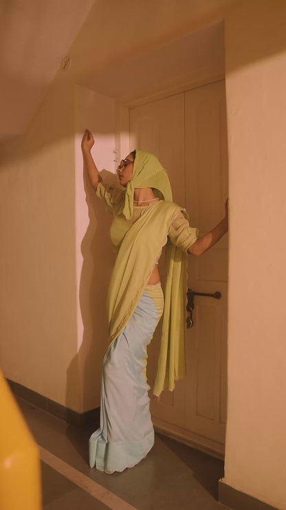 Sage & Mist Rooie Silk Saree